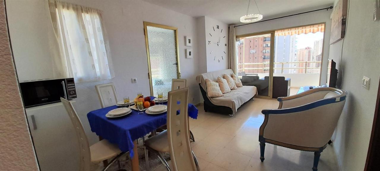 Ferienwohnung Agustina Seaview In Rincon De Loix -Free Parking, Wi-Fi, Pool, New Air Conditioning, Sea View Benidorm Exterior foto