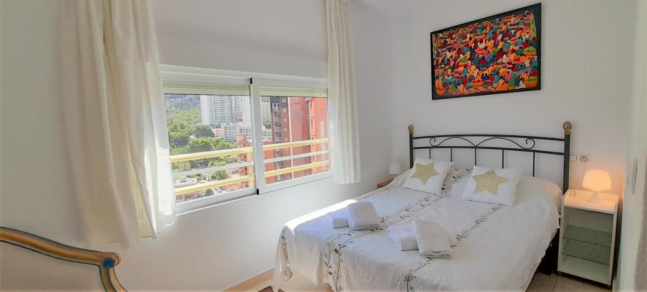 Ferienwohnung Agustina Seaview In Rincon De Loix -Free Parking, Wi-Fi, Pool, New Air Conditioning, Sea View Benidorm Exterior foto