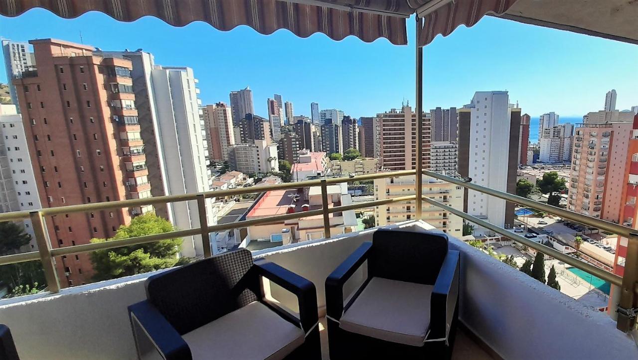 Ferienwohnung Agustina Seaview In Rincon De Loix -Free Parking, Wi-Fi, Pool, New Air Conditioning, Sea View Benidorm Exterior foto