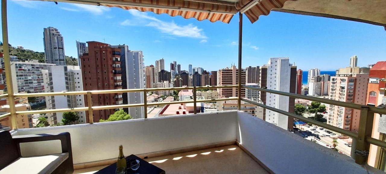 Ferienwohnung Agustina Seaview In Rincon De Loix -Free Parking, Wi-Fi, Pool, New Air Conditioning, Sea View Benidorm Exterior foto